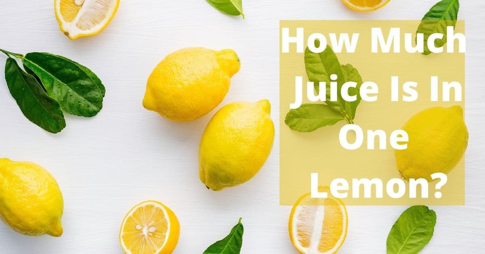 Lemon juice hotsell from one lemon